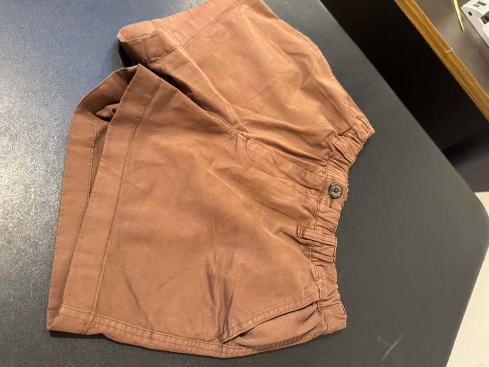 Chubbies Regular Fit Elastic Waist Shorts Brown Size Small 4 Inch Inseam - Picture 6 of 6
